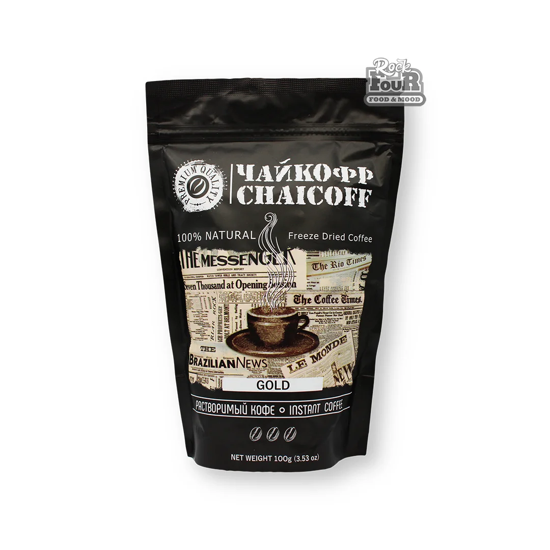 Instant coffee "Chaikoff Gold" 100g